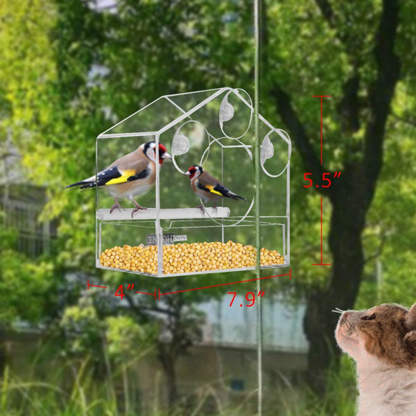vivohome Window Decorative Bird Feeder & Reviews Wayfair